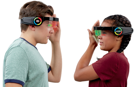 Illustration for article titled This New Wearable Version of Simon Will Have You Swatting at Your Face